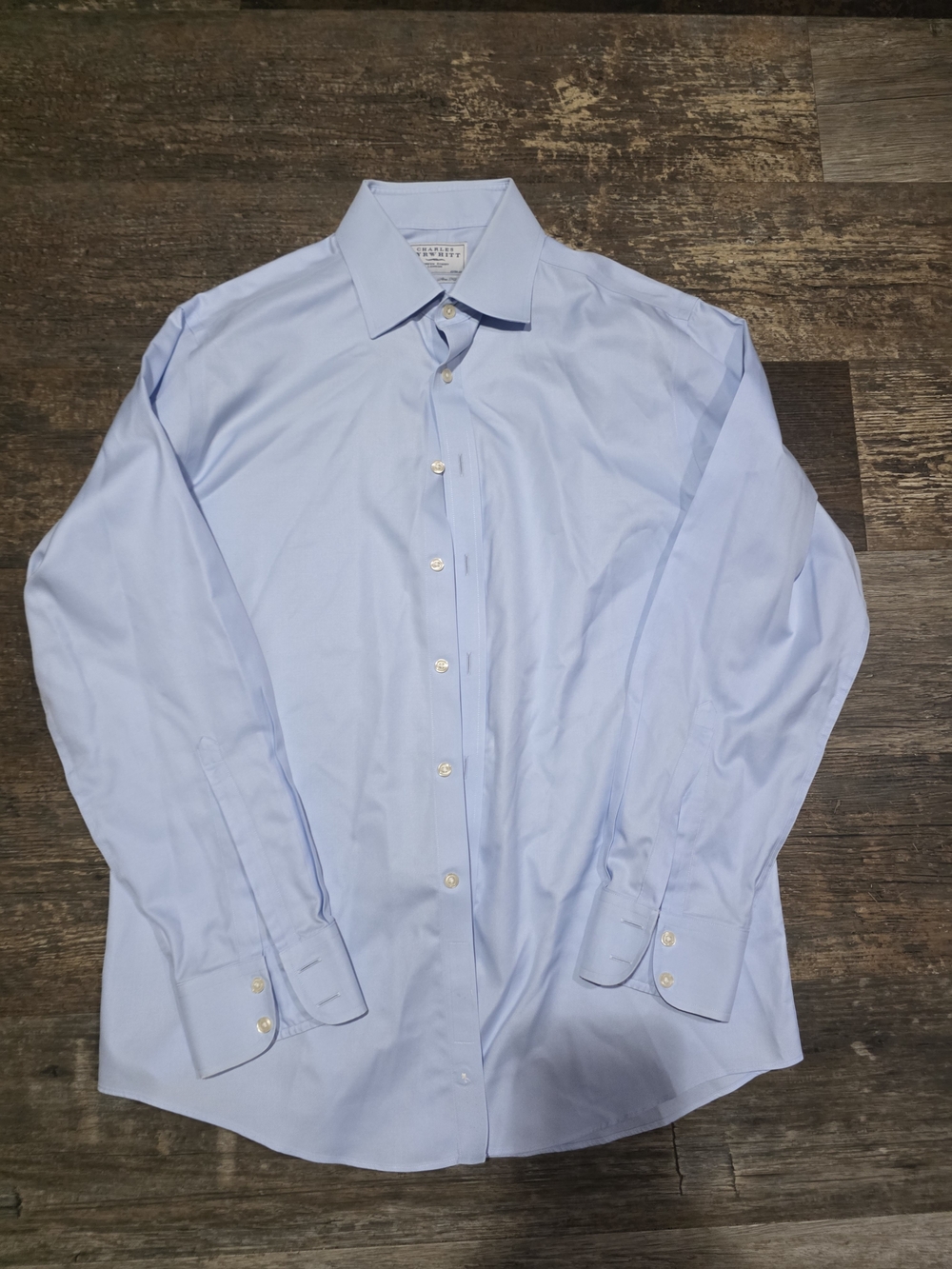 Charles Tyrwhitt Light Blue Dress Shirt - Classic Collar
